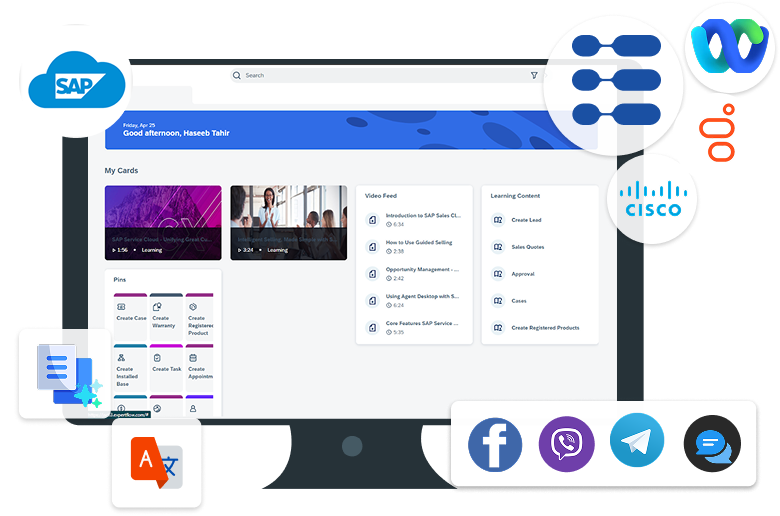 Cloud Contact Center wtih SAP Cloud