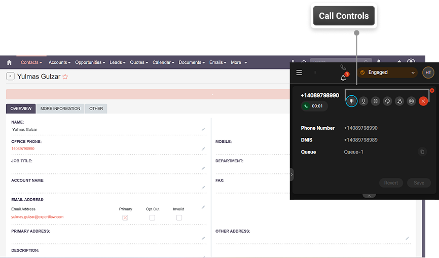 Suite Webex Contact Center Integration