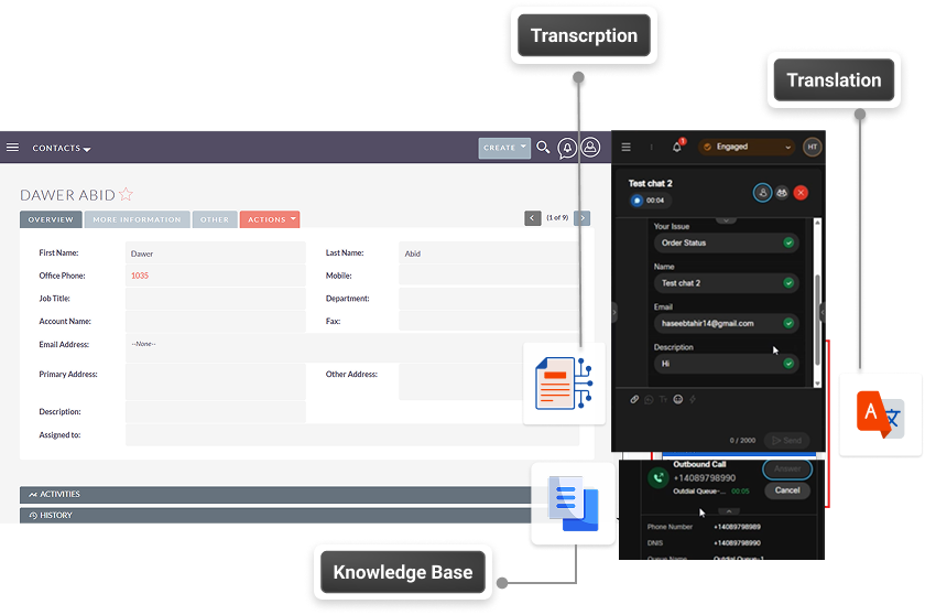 Suite Webex Contact Center Integration